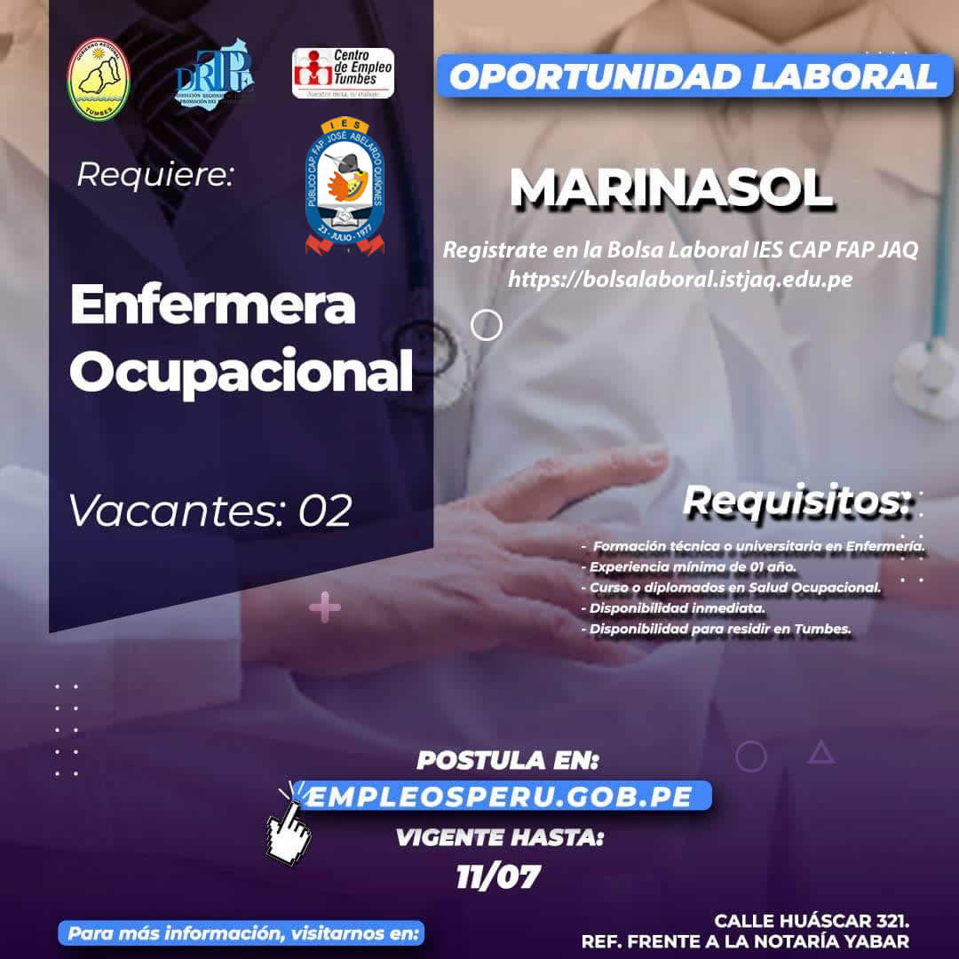 Banner de oferta laboral